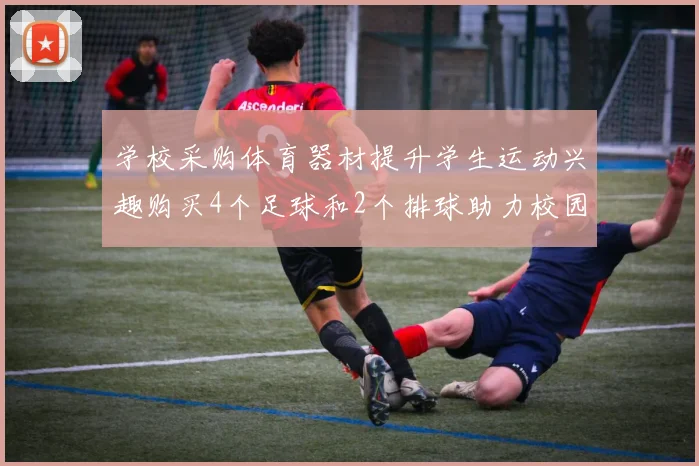 学校采购体育器材提升学生运动兴趣购买4个足球和2个排球助力校园体育活动